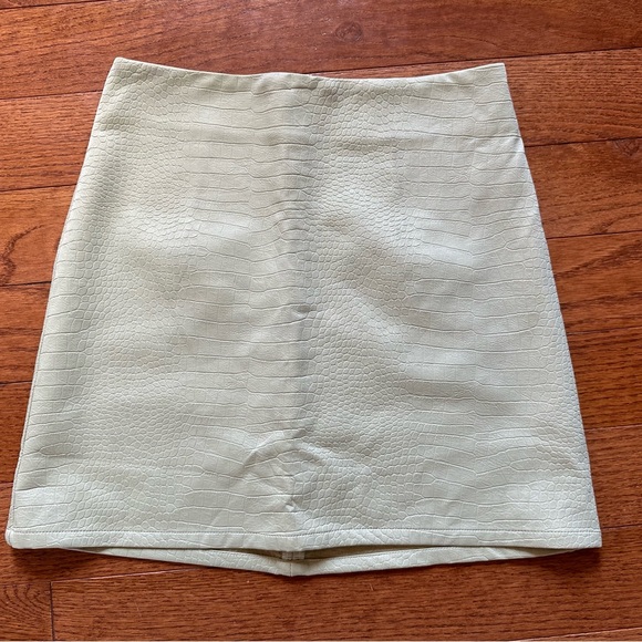 Nanamacs mint textured skirt - Picture 3 of 11